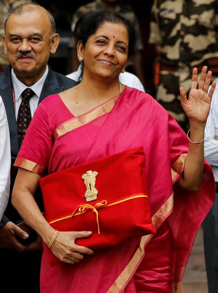 Budget Nirmala Sitharaman And The Budget A Ladys Day Out The Economic Times