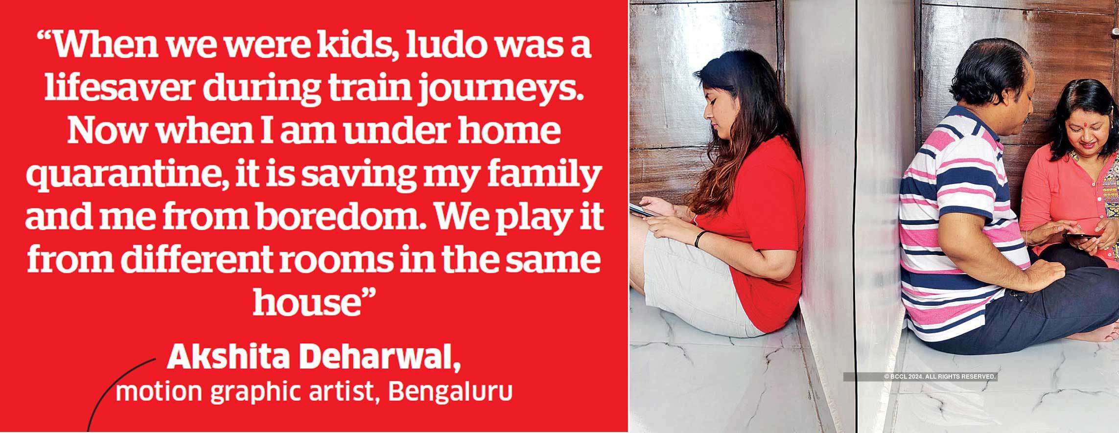 Across the board: Ludo helps friends, families separated by