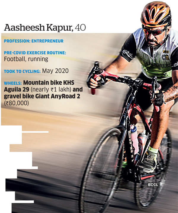 Pedaling In Packs With Pandemic Closing Down Gyms Cycling Becomes Activity Of Choice For Fitness Enthusiasts The Economic Times