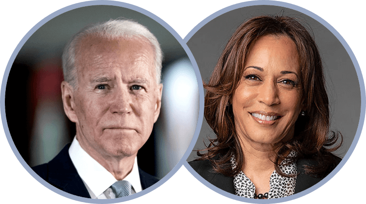 Joe Biden and Kamala Harris: President and Vice President candidates from the Democratic party. Read Joe Biden and Kamala Harris latest news and announcements | The Economic Times