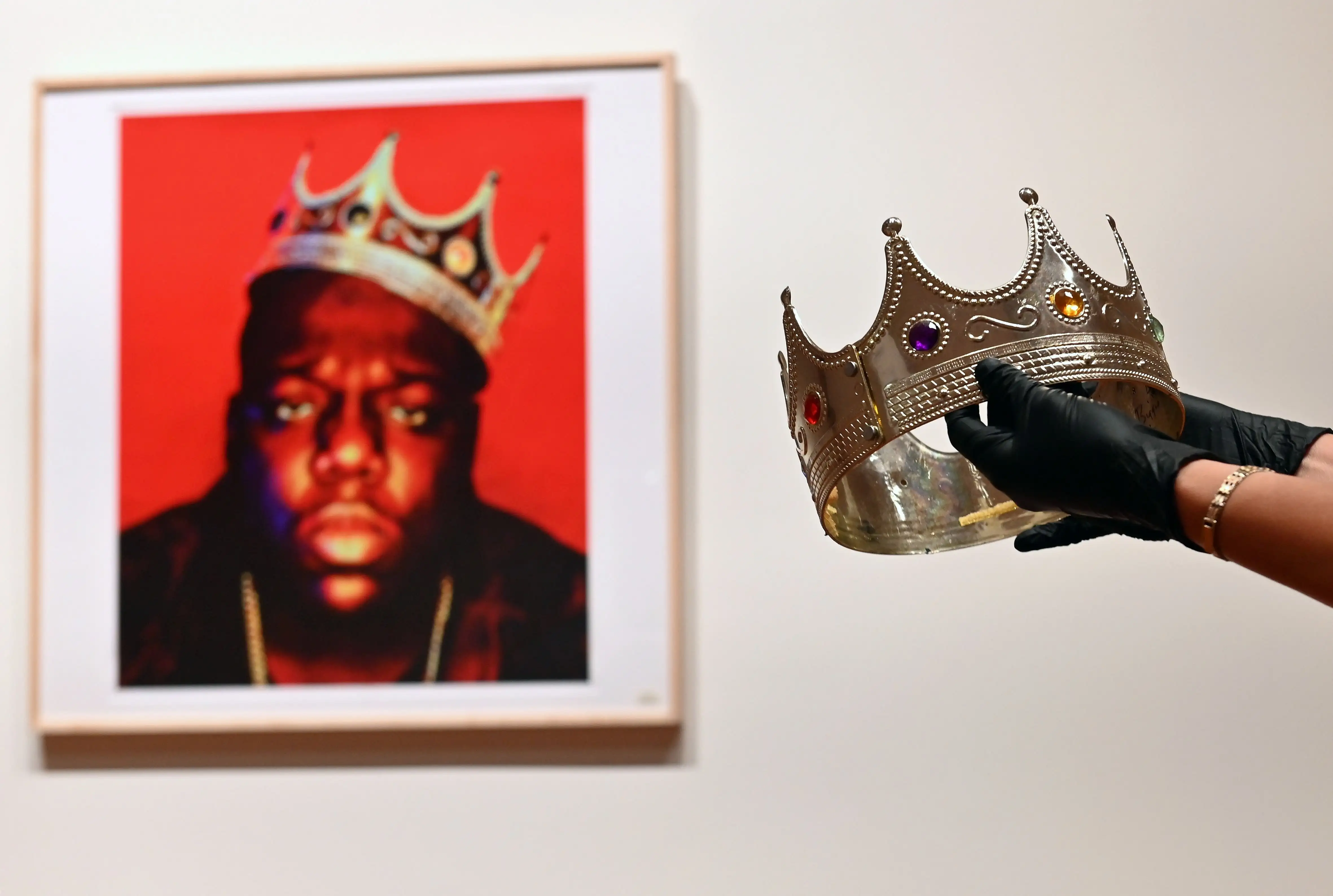 Notorious B.I.G's plastic crown: Rapper Notorious B.I.G's plastic crown ...