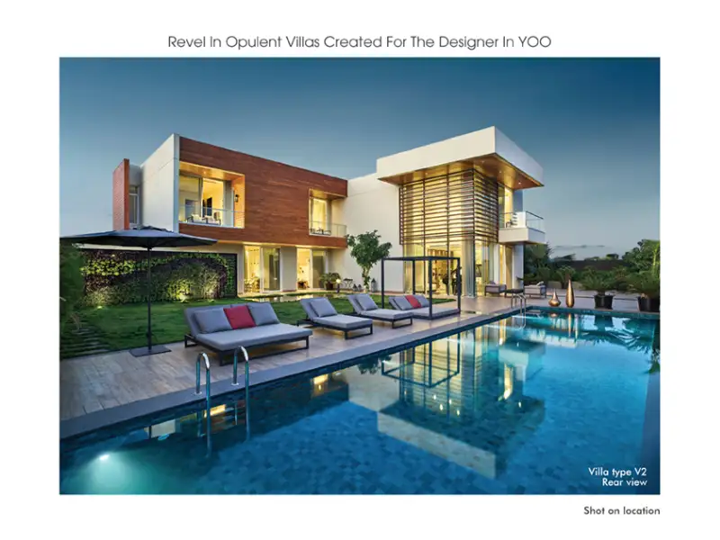 Yoo Villas Enclave India's 1st & Only ReadyToMoveIn YOO Villas
