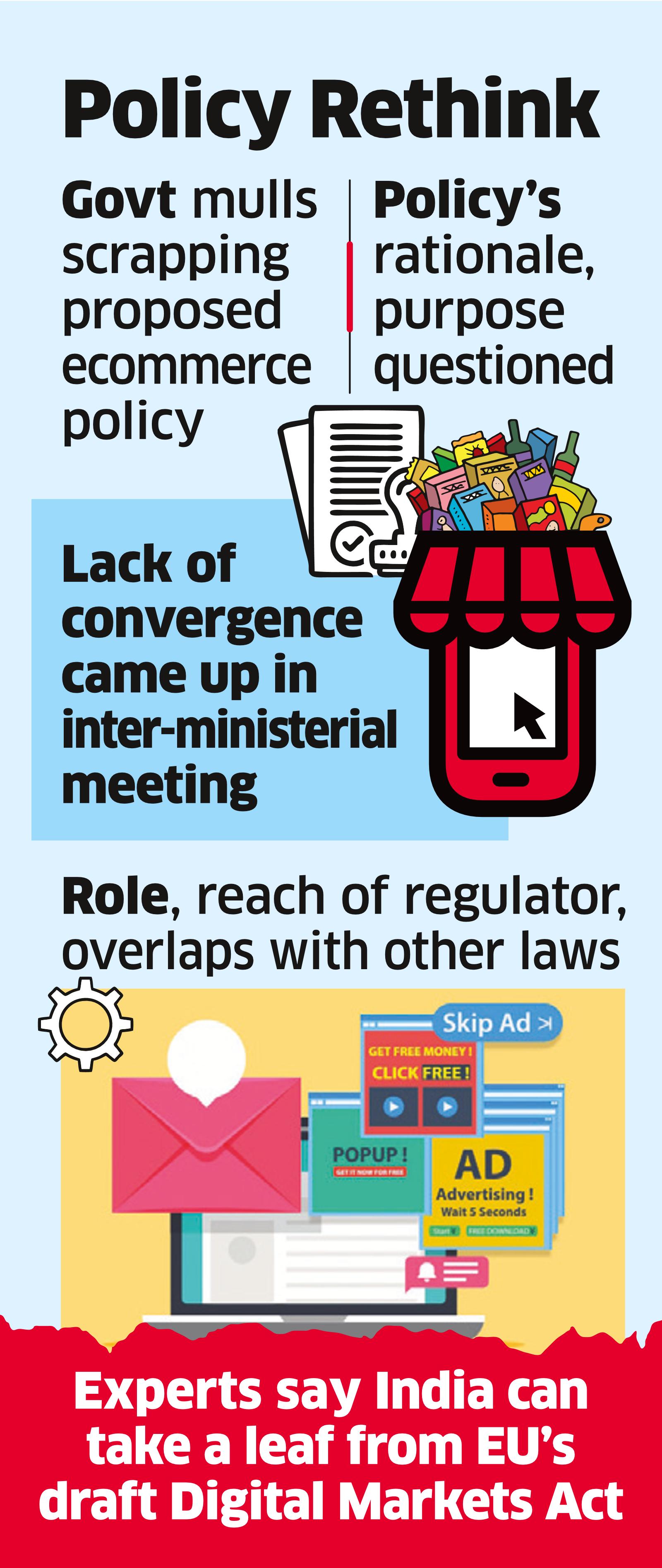 No Unanimity: Ecomm Policy may be Dropped