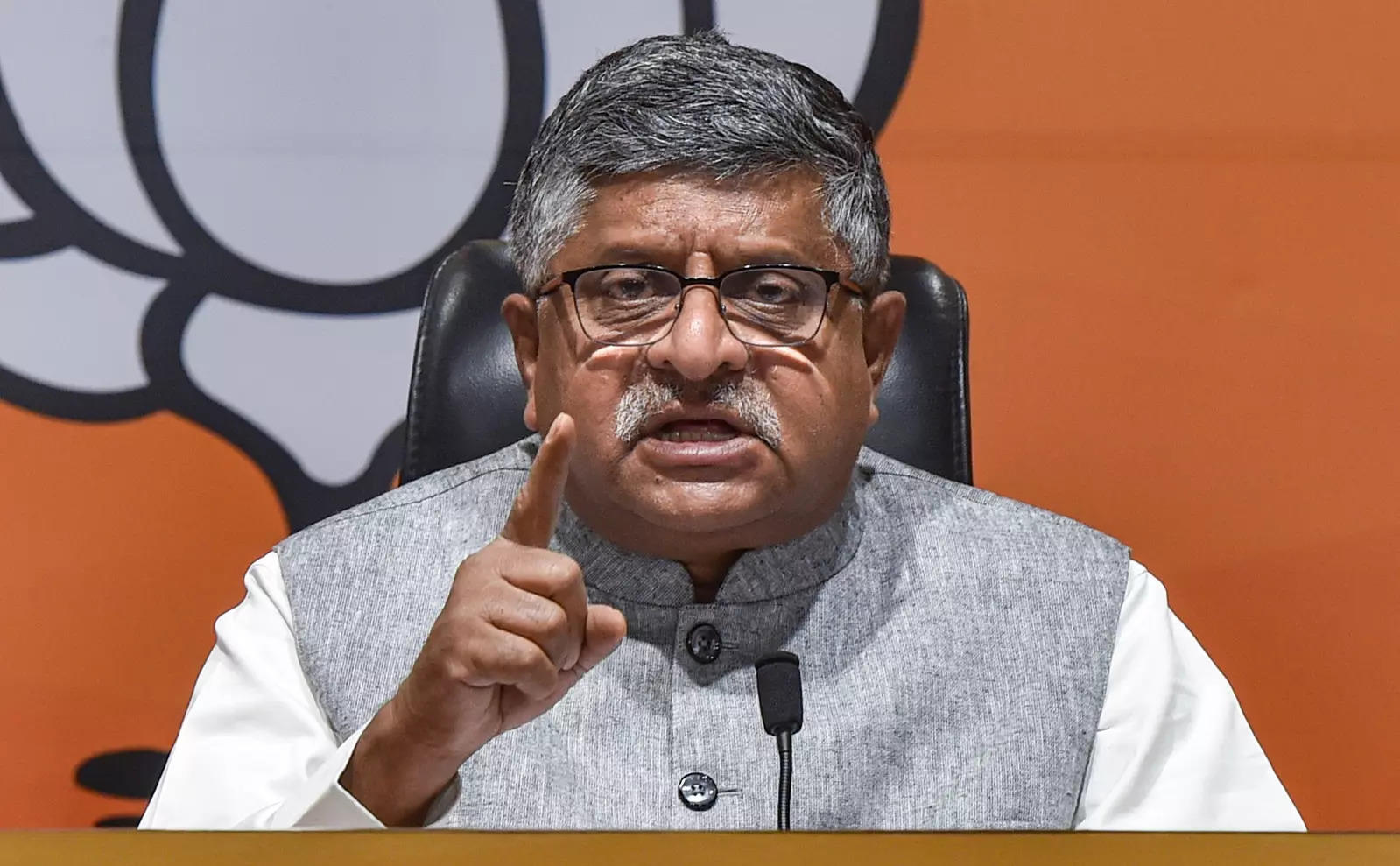 Le Ministre De L'union Ravi Shankar Prasad