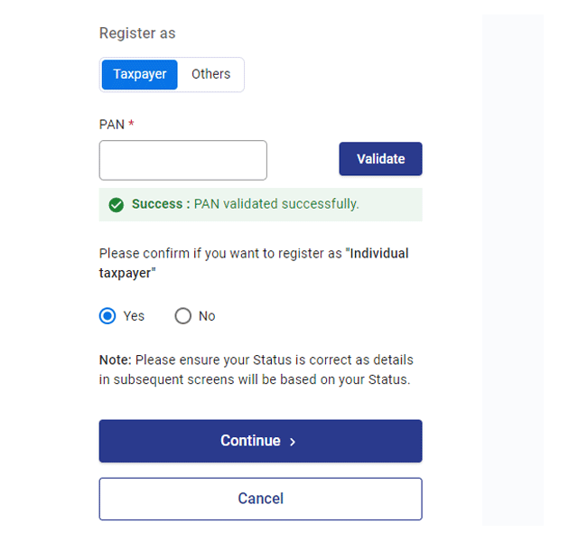 How To Register Personal Tax Number