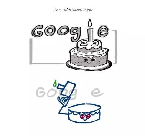 Birthday cake order form template for Google Forms