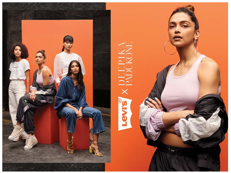 deepika padukone: Levi's®️ Unveils Their New Collection in Collaboration  with Deepika Padukone - The Economic Times
