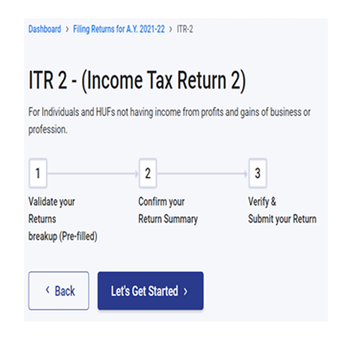 ITR 2 filing: How to file ITR-2 with salary income, capital gains 