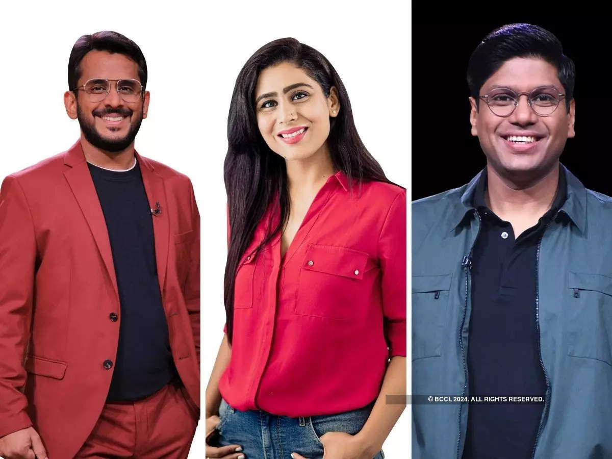 What it takes to swim with the Sharks: Anupam Mittal, Vineeta Singh, Aman  Gupta share vital survival tips for 'Shark Tank India' entrepreneurs - The  Economic Times