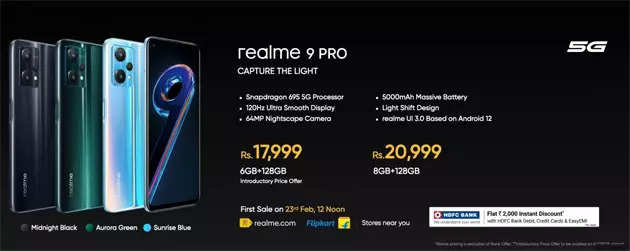 realme 9 Pro Series 5G  Launch Event 