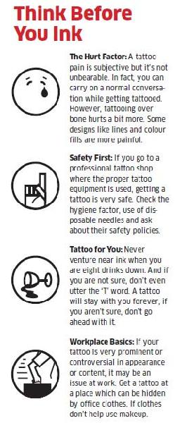 India Ink Tattoos In Office The Economic Times