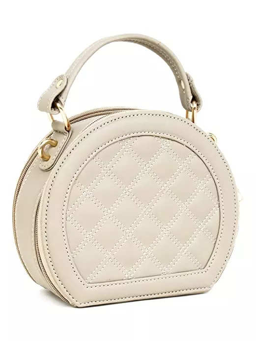 Buy Lavie White Solid Medium Shoulder Handbag Online At Best Price  Tata  CLiQ