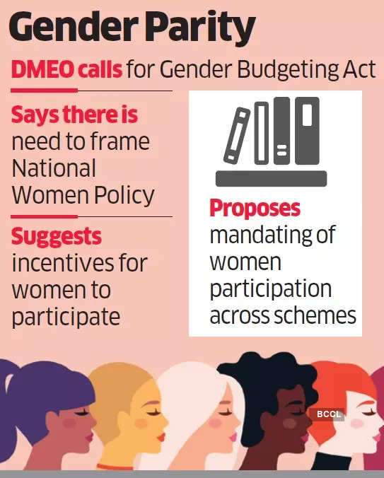 Gender Budgeting Act Niti unit pitches for gender Budgeting act The