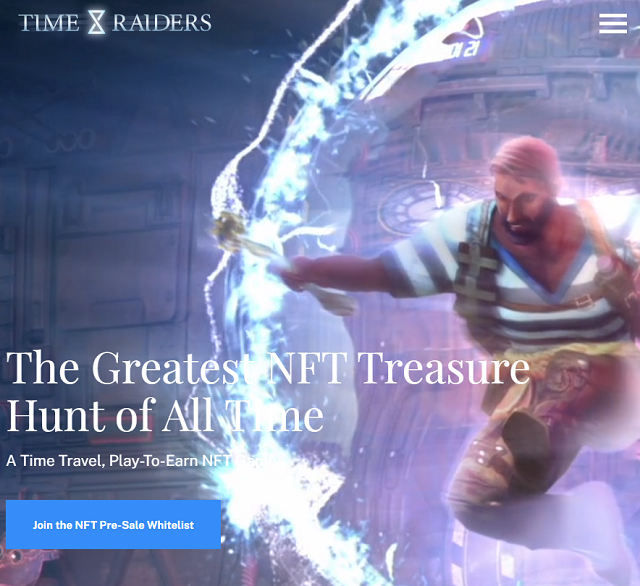 Time Raiders Launches NFTs for Time Travel Treasure Hunt Game
