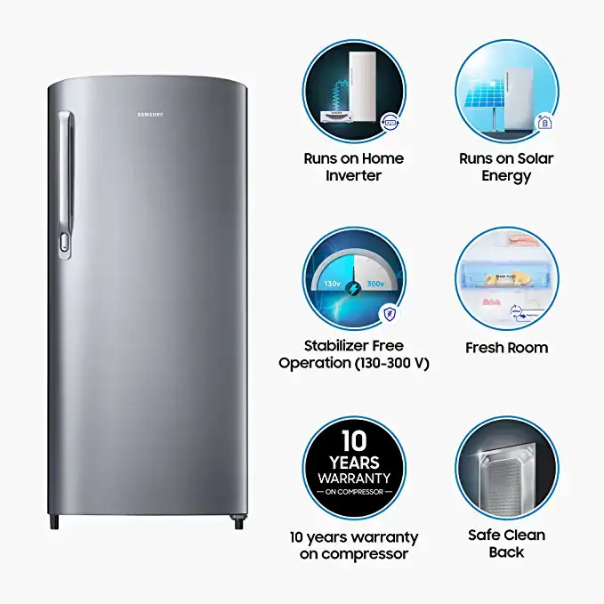 Image for Samsung192L2StarDirectCoolSingleDoorRefrigerator.