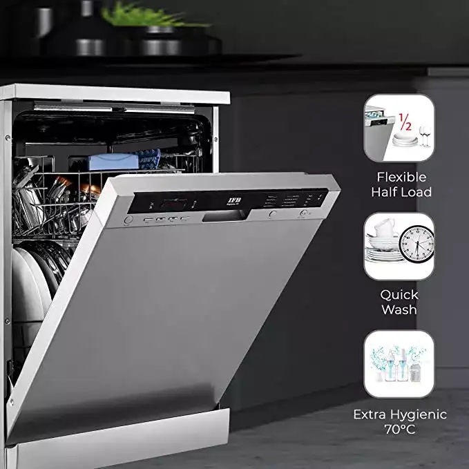 Image for IFB12PlaceSettingsHotWaterWashDishwasher