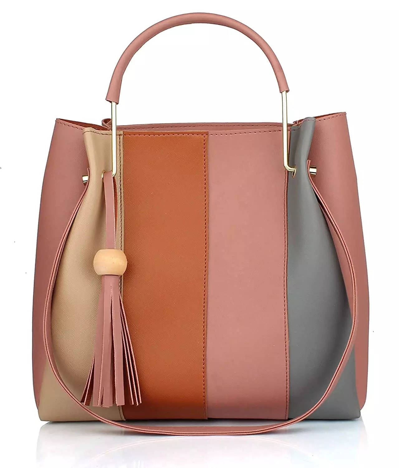 Buy JANTA Women Pink, Red Shoulder Bag Multicolor Online @ Best Price in  India | Flipkart.com