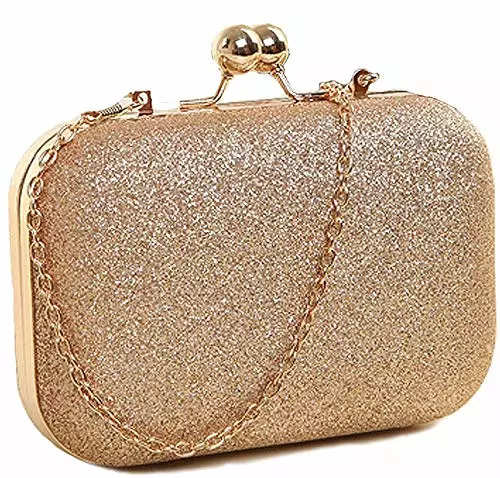 Party Clutch for Women and Girls, Shimmer Clutch Bag for party, Glitter clutch  purse for ladies
