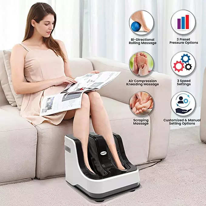 foot massager under 10: 5 best electric calf and foot massagers under  Rs.10,000 - The Economic Times