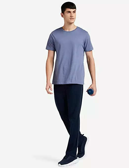 Lower for mens track pants navy blue