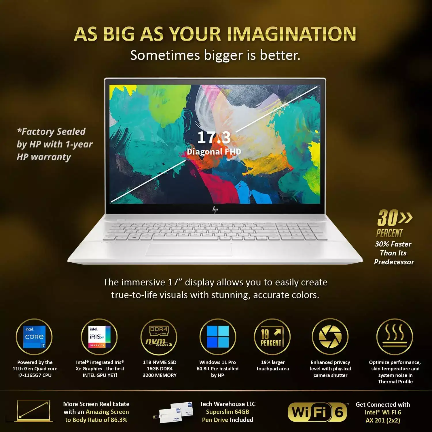 Image for HPEnvy17TLaptop