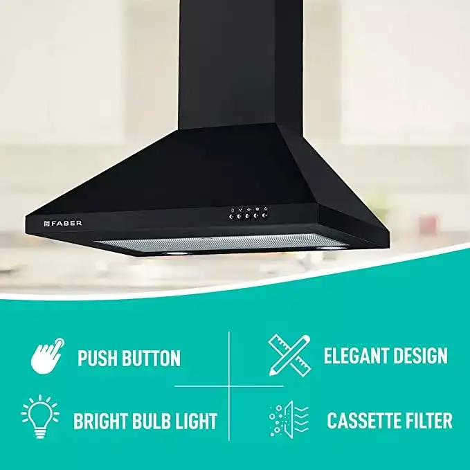 Image for Faber60cm800m%C2%B3%3AhrPyramidKitchenChimney