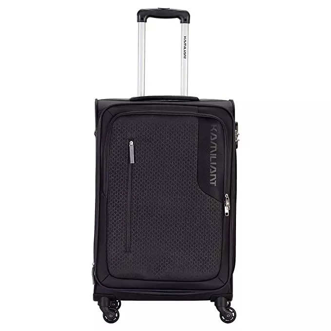La Pearl Trolley Suitcase 24 inch 4 Wheels : Amazon.in: Fashion