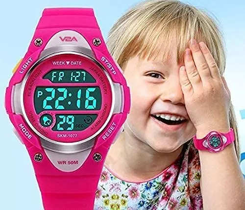 Amazon.com: cofuo Kids Digital Sport Waterproof Watch for Girls Boys, Kid  Sports Outdoor LED Electrical Watches with Luminous Alarm Stopwatch Child  Wristwatch : Clothing, Shoes & Jewelry