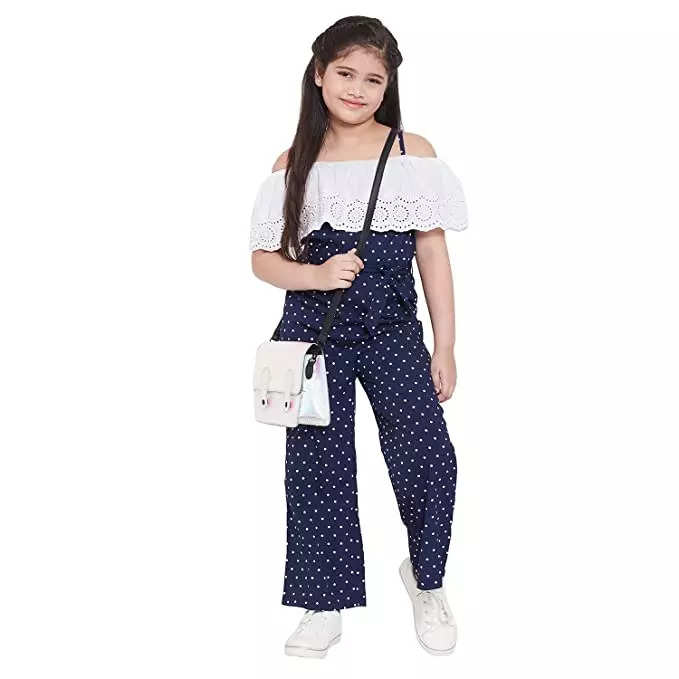 Buy online Girls Black Striped Full Length Jumpsuit from girls for Women by  Ranj for ₹999 at 67% off | 2023 Limeroad.com