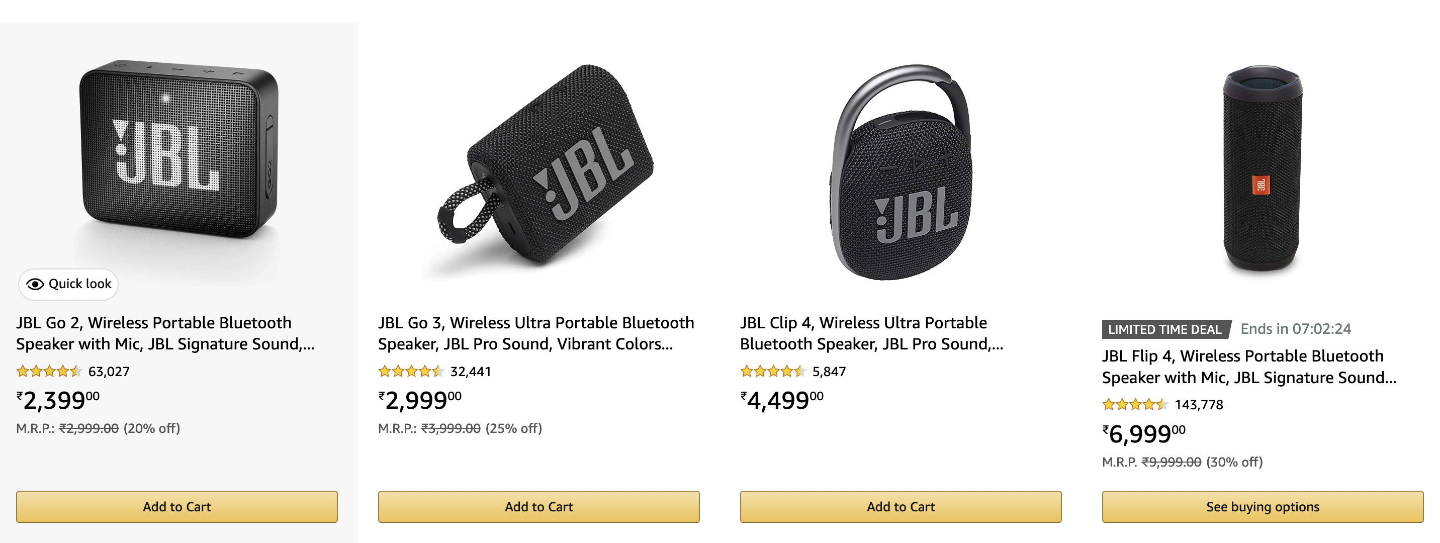 Black Friday Sale: to 50% off JBL products in Amazon Black Friday Sale - The Economic Times