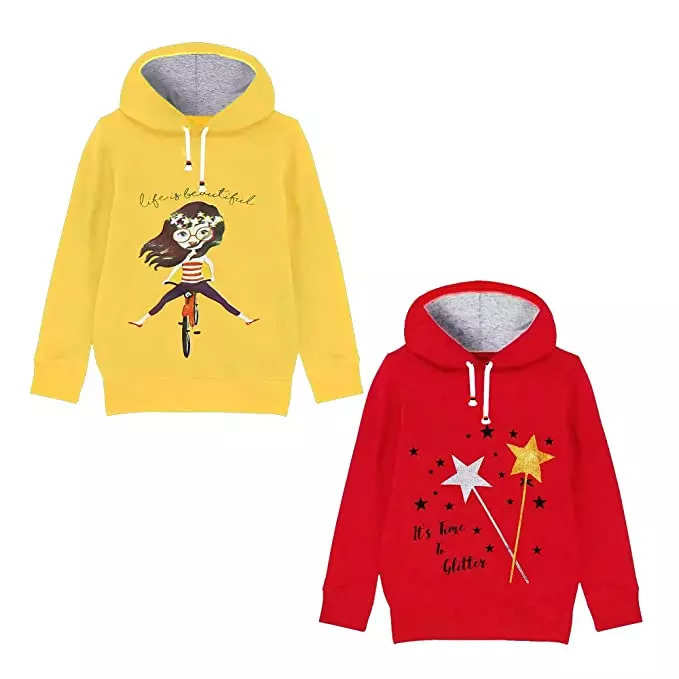 hoodies for girls: 10 best hoodies for girls under Rs. 800 - The Economic  Times