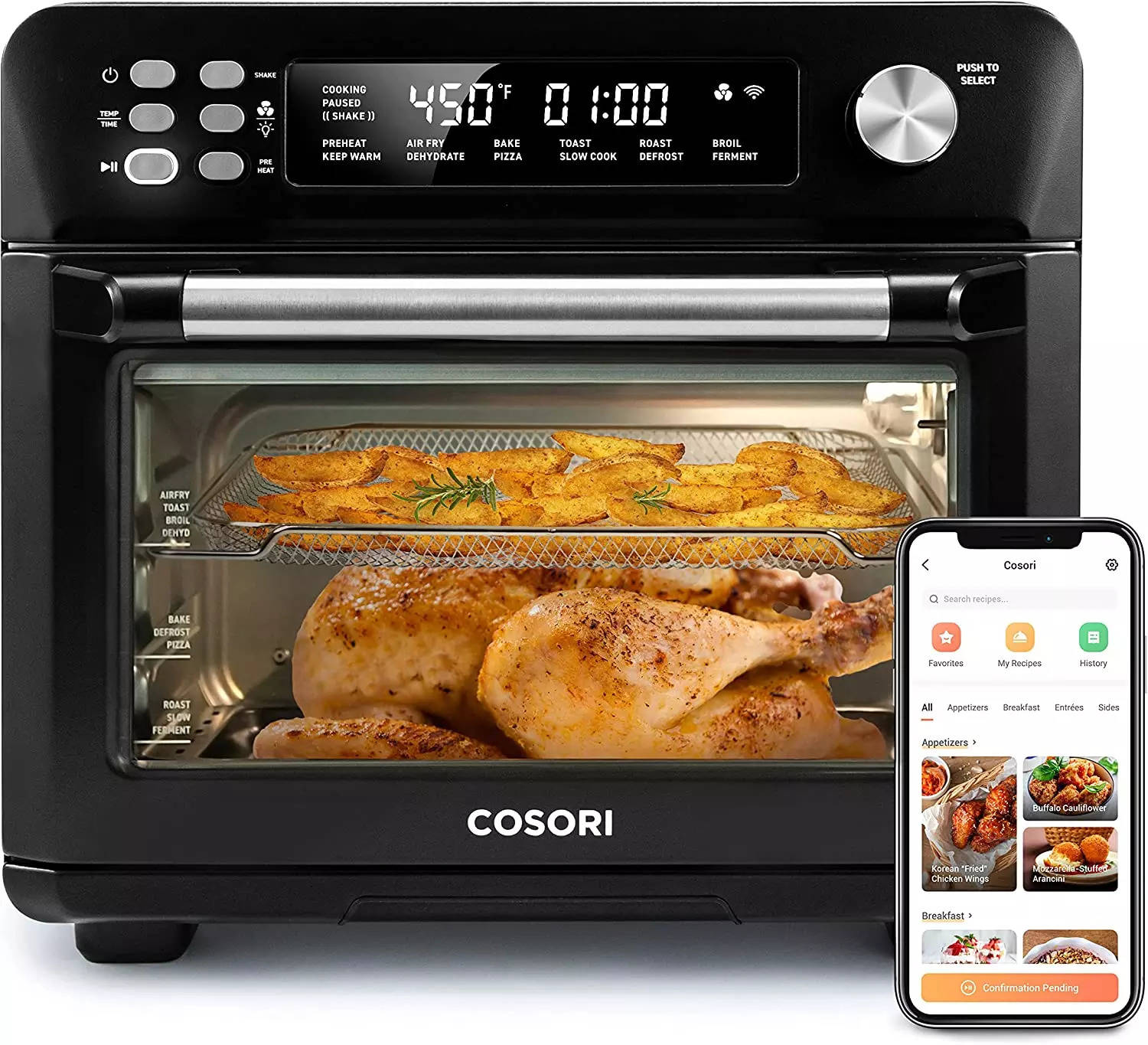 How To Turn Off Cosori Air Fryer Toaster Oven