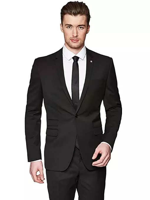 menjestic men's slim fit blazer