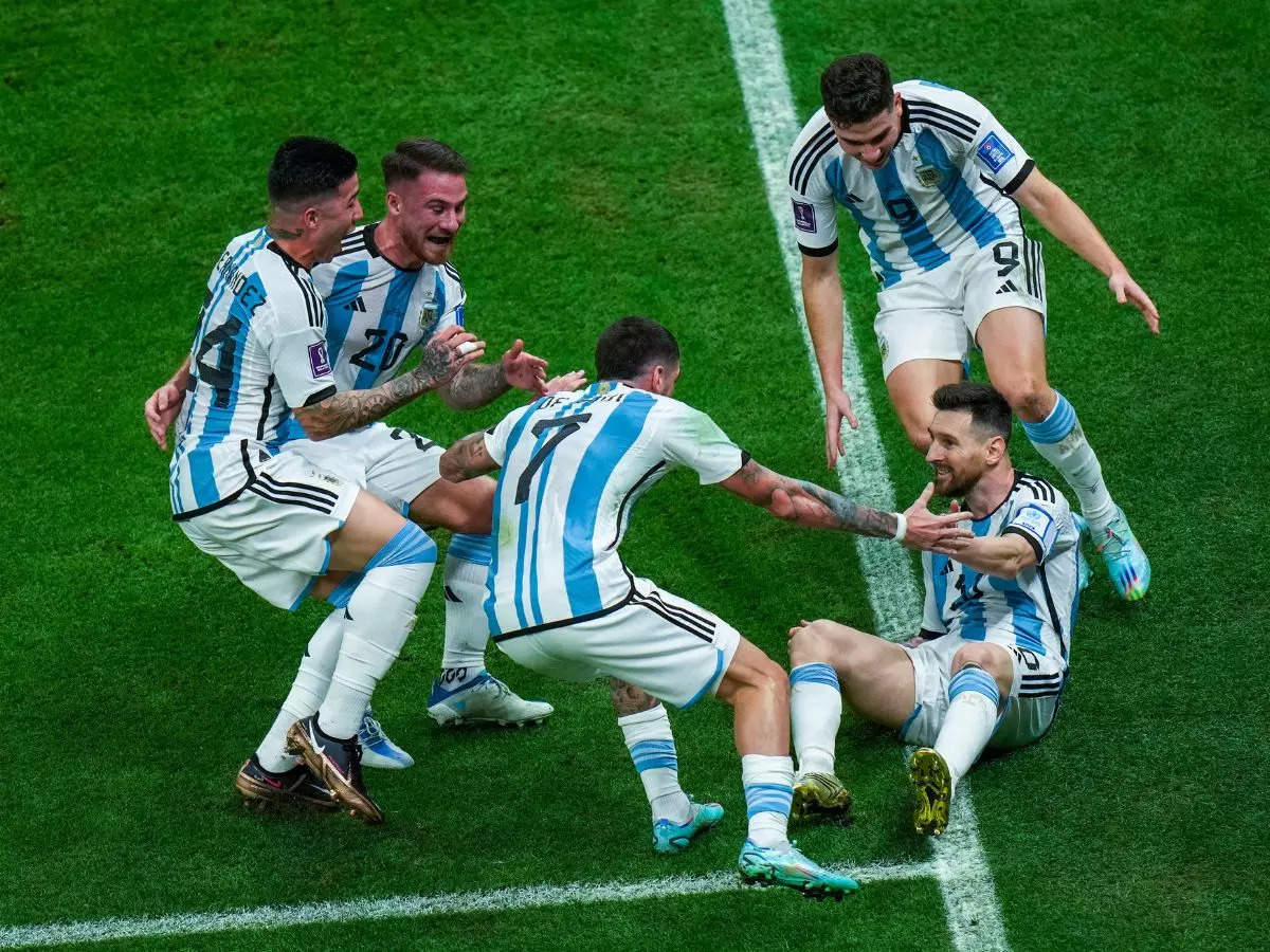 Lionel Messi News: Lionel Messi gets emotional as he leads Argentina to  2022 FIFA World Cup victory, says 'dreamed about it so much that still  can't believe it' - The Economic Times
