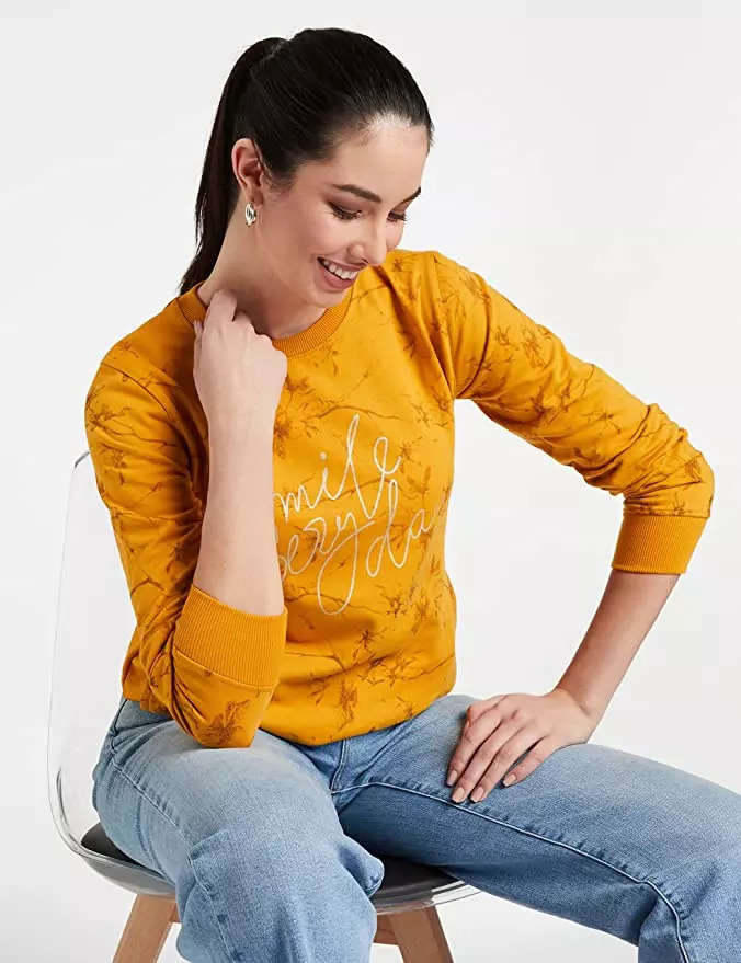 Best Sweatshirts for women: Best sweatshirts for women under 999 - The  Economic Times