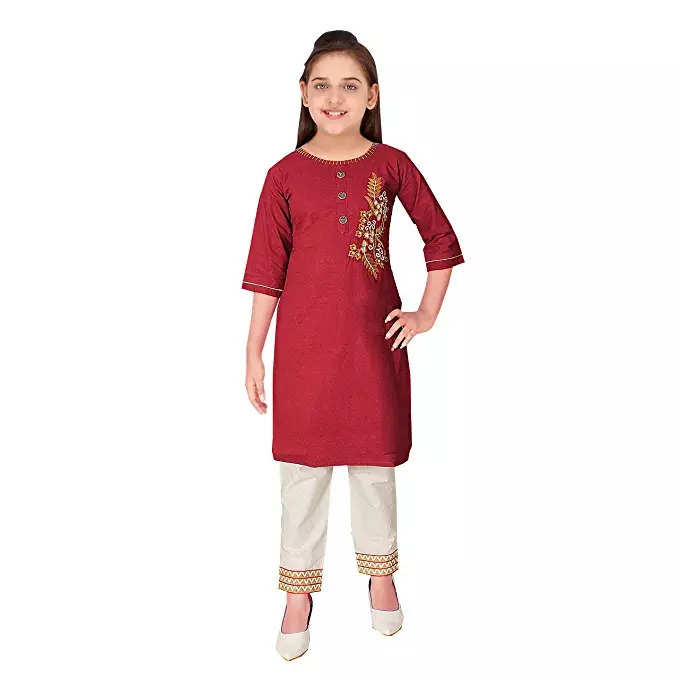 Ladies Pink Patiala Kurti Pajama Set, 100% Cotton, 32 Inches Kurti Length  Core Material: Harwood at Best Price in Ahmedabad | Hinal Dresses