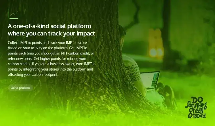 IMPT will have a social platform where users can compete with each other.