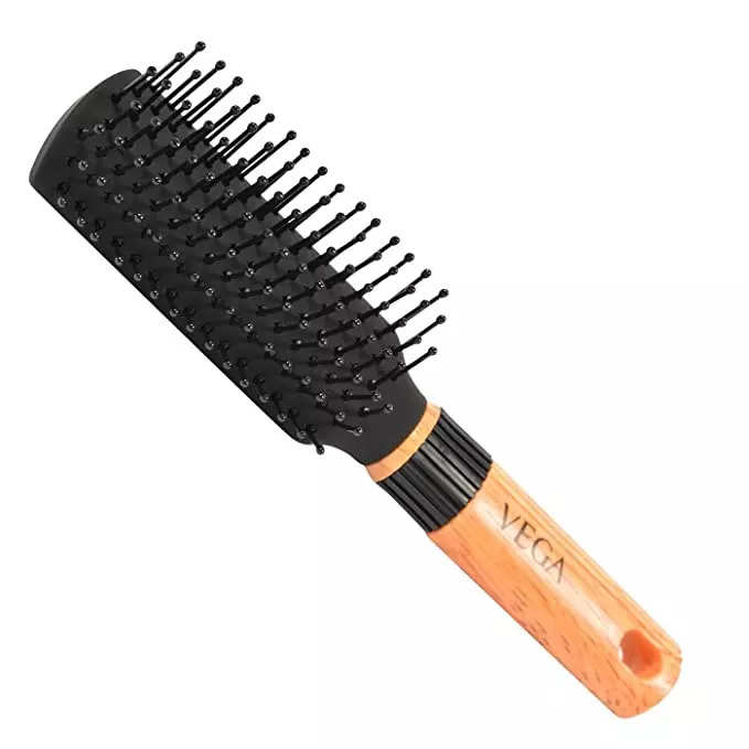 Scarlet Line SHB036 Professional Hot Curling Round Hair Brush with Wooden  Handle For Men and Women Brown Color  JioMart