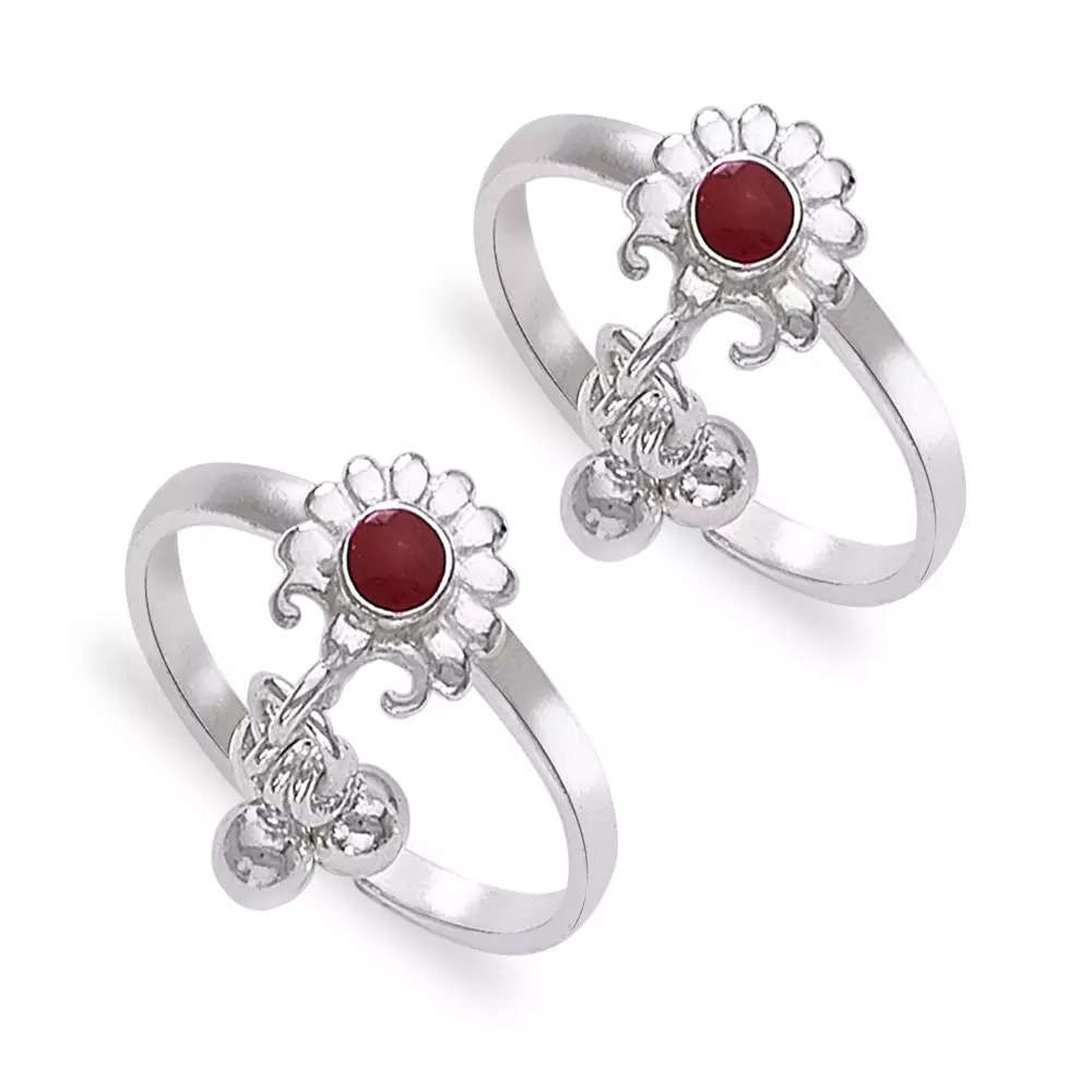 Amethyst & Moonstone Silver Ring - Stunning Gemstone Jewelry – Silverhub Jewelry  India