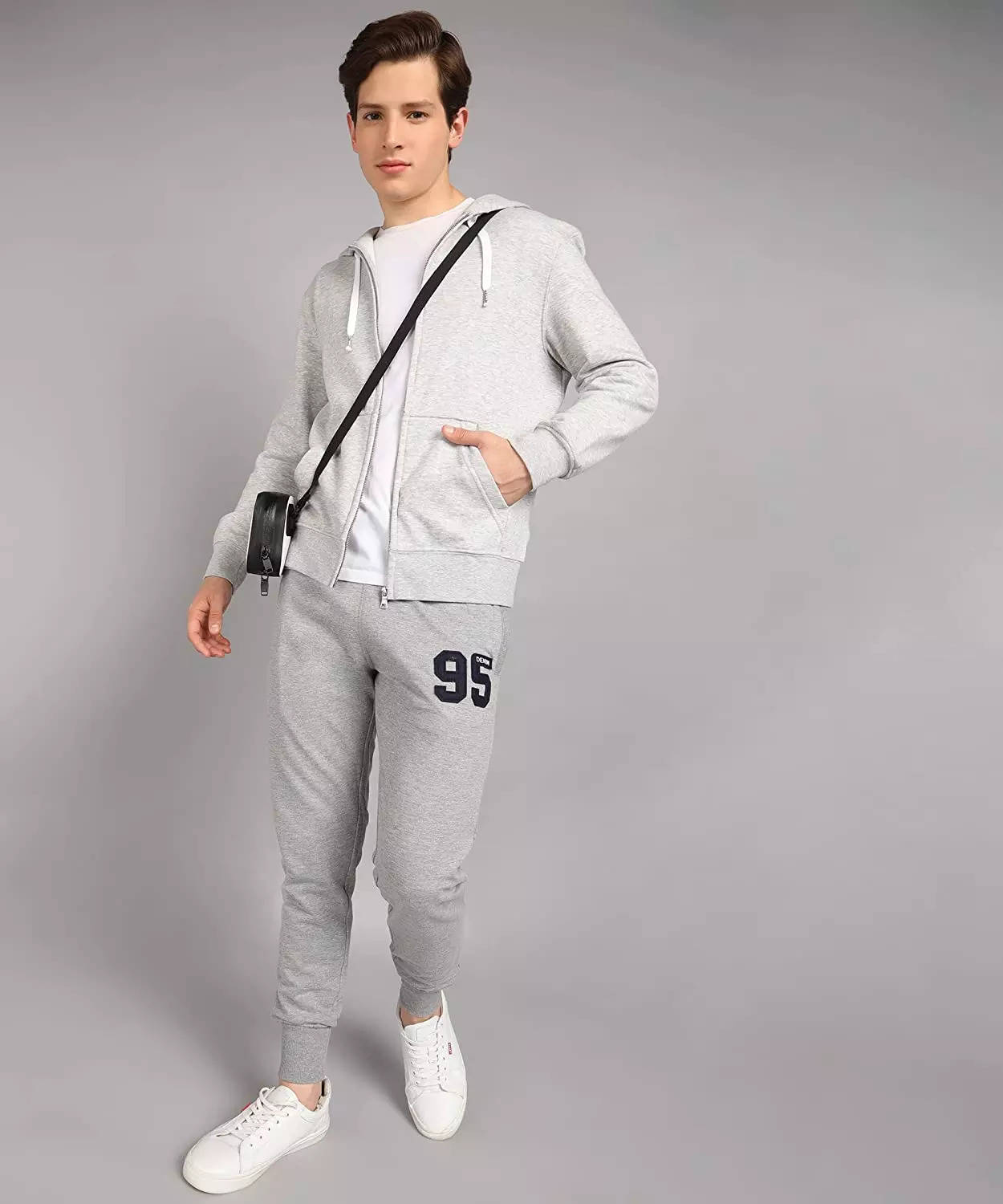 Track Pants with Side Taping -