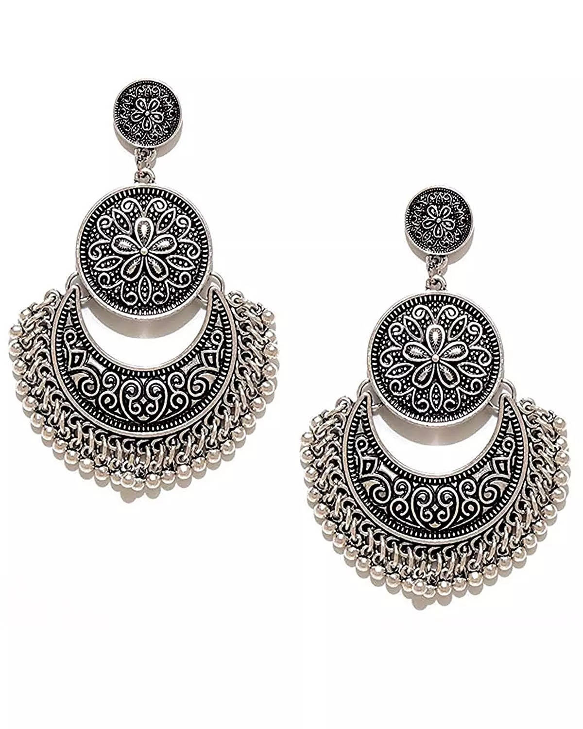 Find Stone style earring - black by ielements near me | , Noida, Uttar  Pradesh | Anar B2B Business App