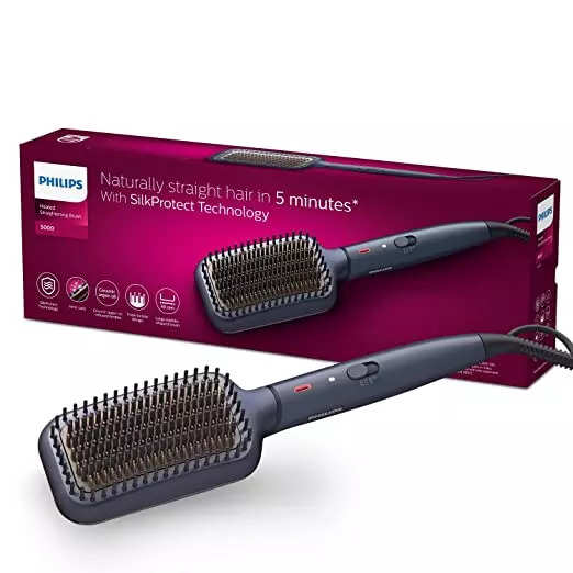 Straightening Brush for Women: Best Straightening Brush for Women for  Sleek, Shiny Hair - The Economic Times