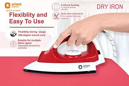 Dry Iron: The Best Dry Irons for Crisp, Professional Looking Clothes under  1000 - The Economic Times