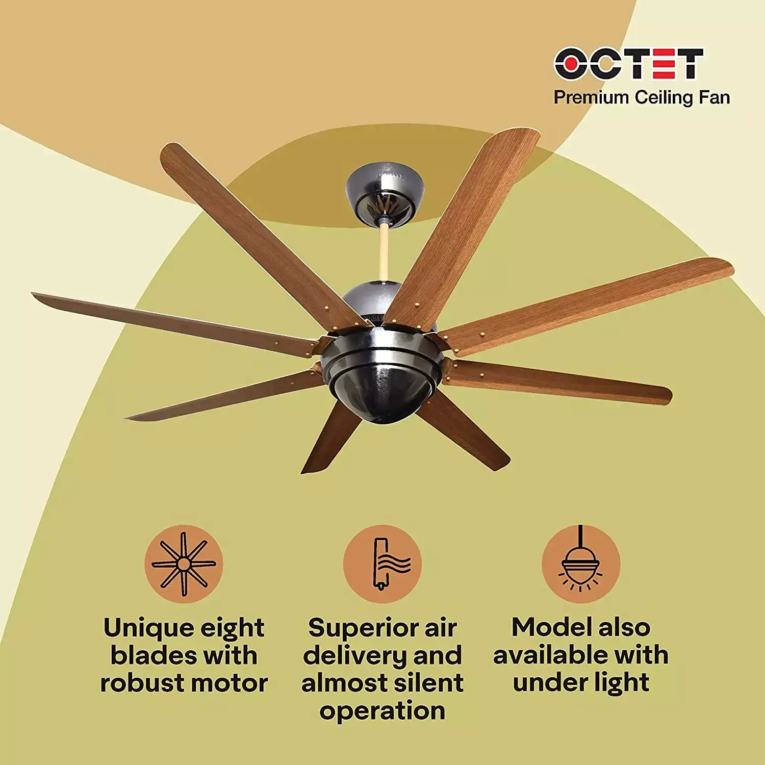 Image for HavellsOctet1320mmCeilingFan