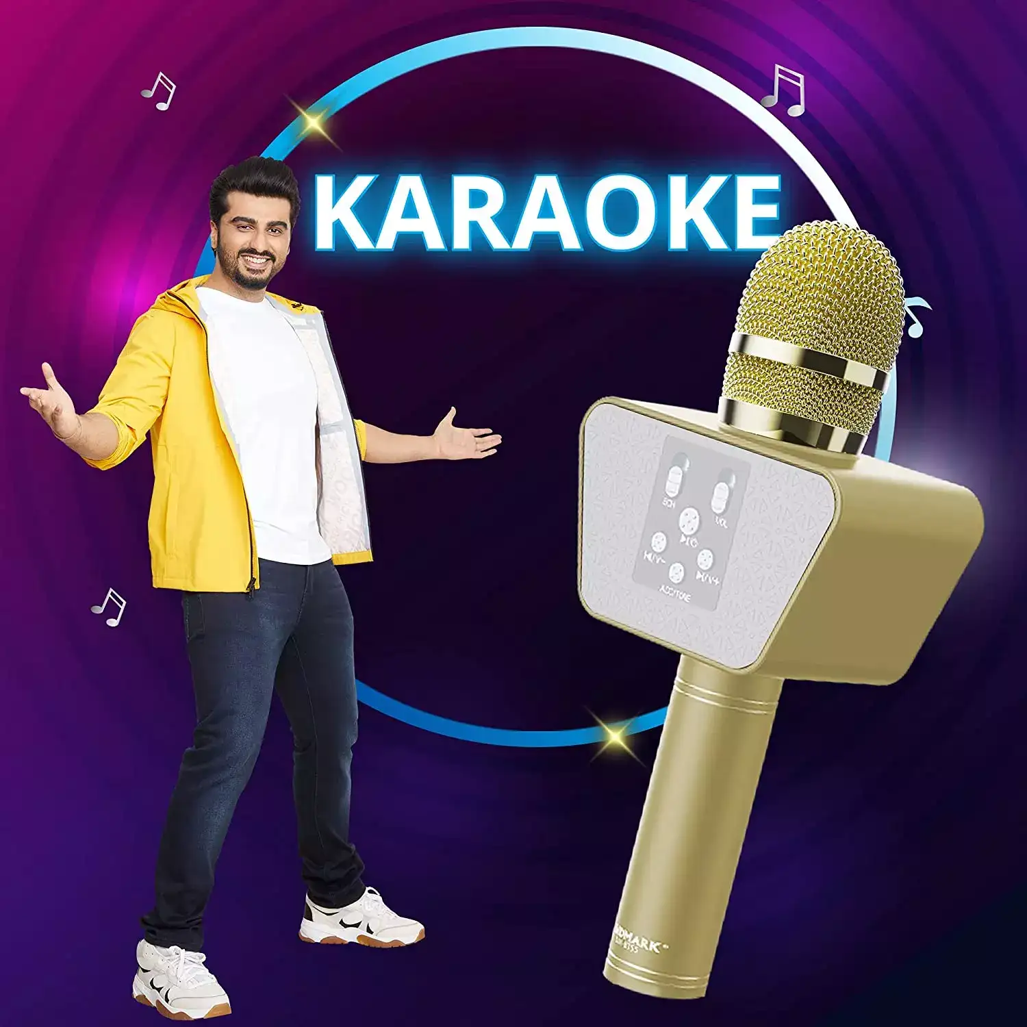 Image for LandmarkBT55WirelessKaraokeMicrophone
