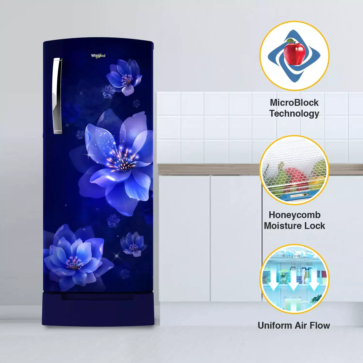 Image for Whirlpool205L5-StarSingleDoorRefrigerator