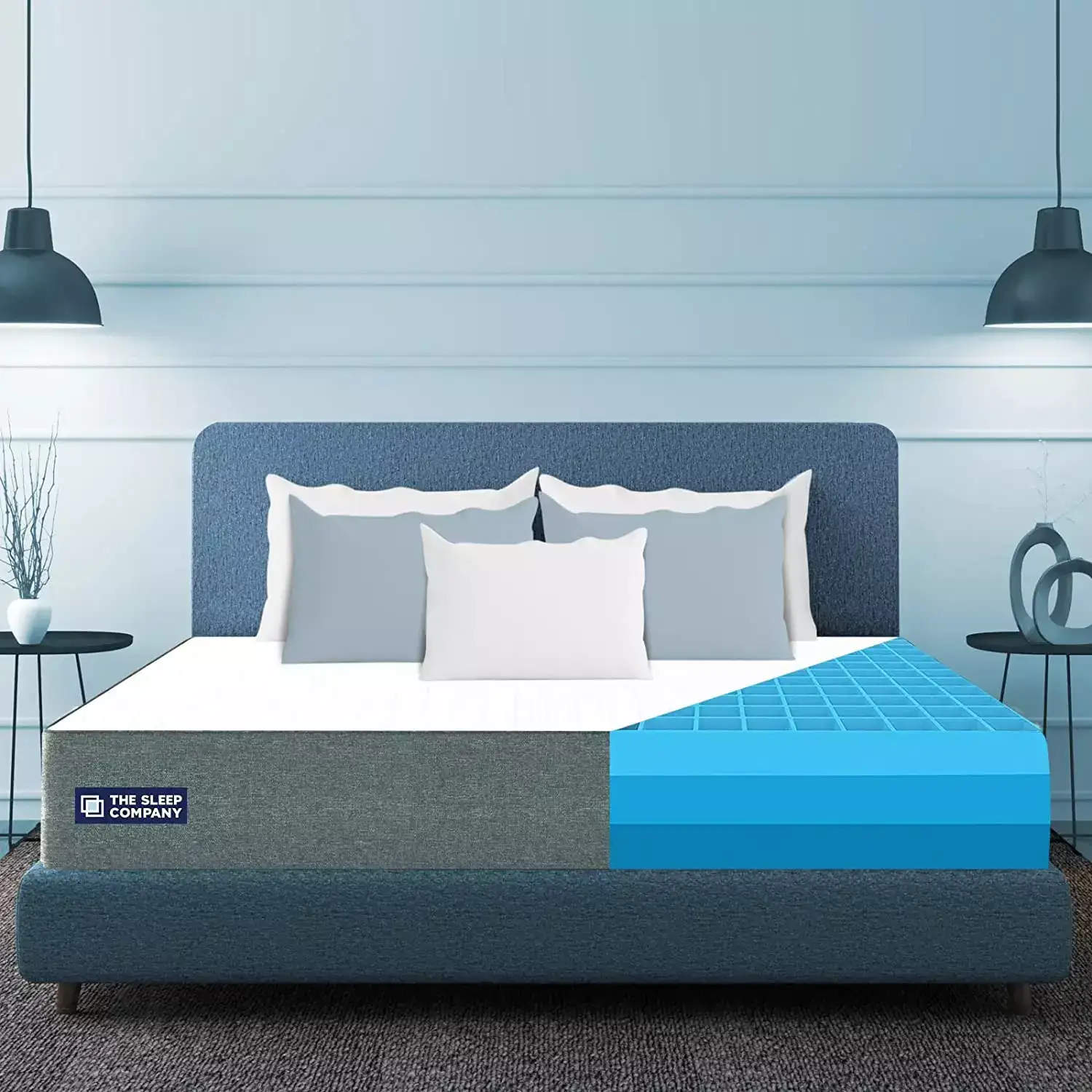 Image for TheSleepCompanySmartGRIDLuxeKingSizeMattress