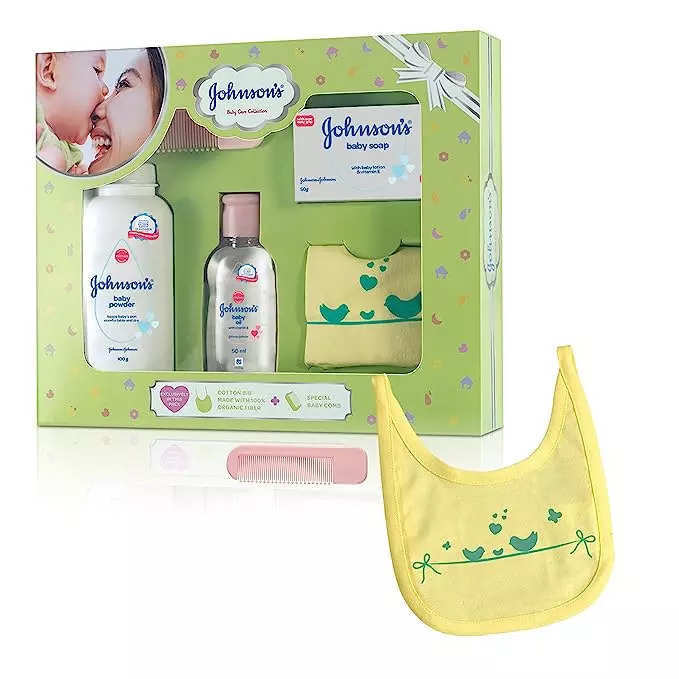 JOHNSON'S Care Collection Baby Gift Set pack 3 Pieces - | Buy Baby Care  Combo in India | Flipkart.com
