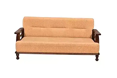 Image for MHDECOARTSheeshamWood3SeaterSofa