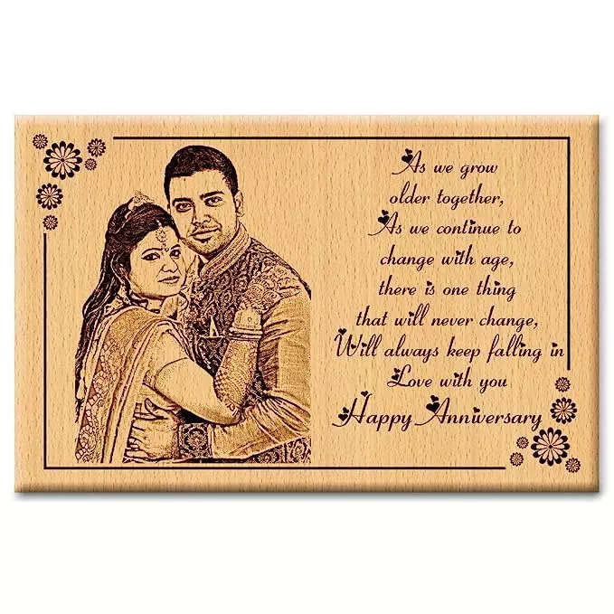 Incredible Gifts India Personalied Photo Frame Best Birthday Gifts For  Girls And Boys (8x6 Inches, Maple Wood) : Amazon.in: Home & Kitchen